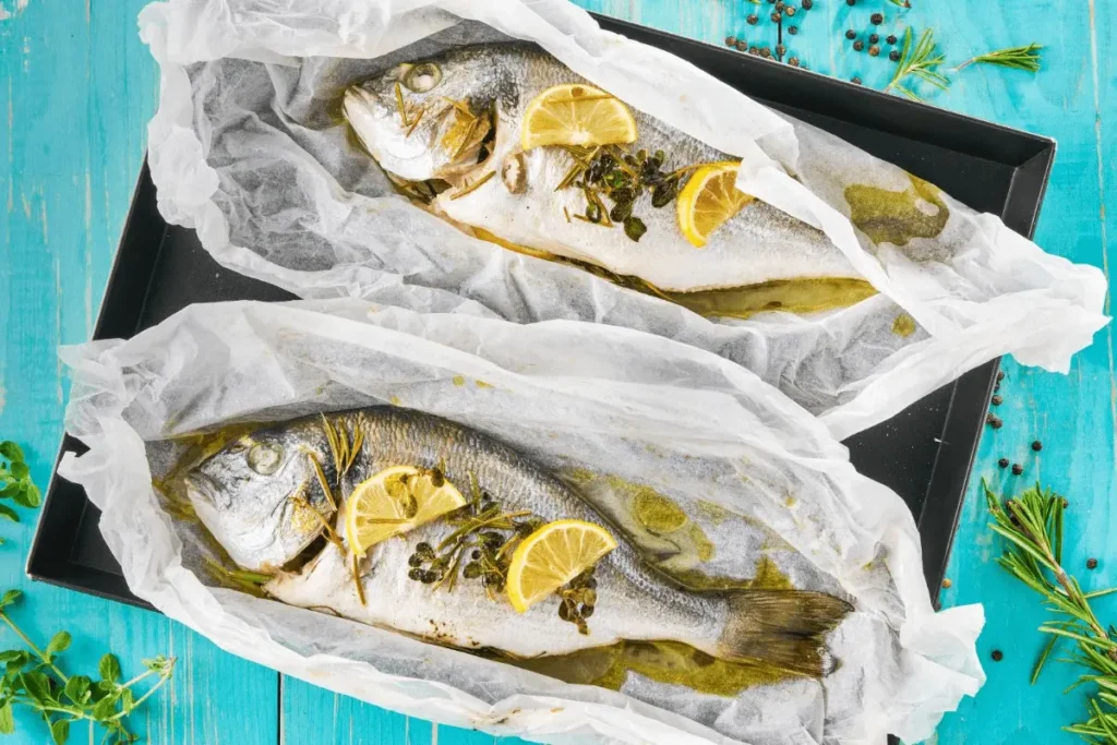 Home 5 orata al cartoccio